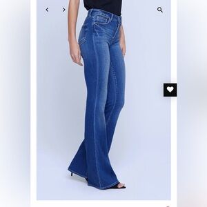 L’AGENCE Women's Bell Jeans